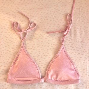 LA Hearts bikini top